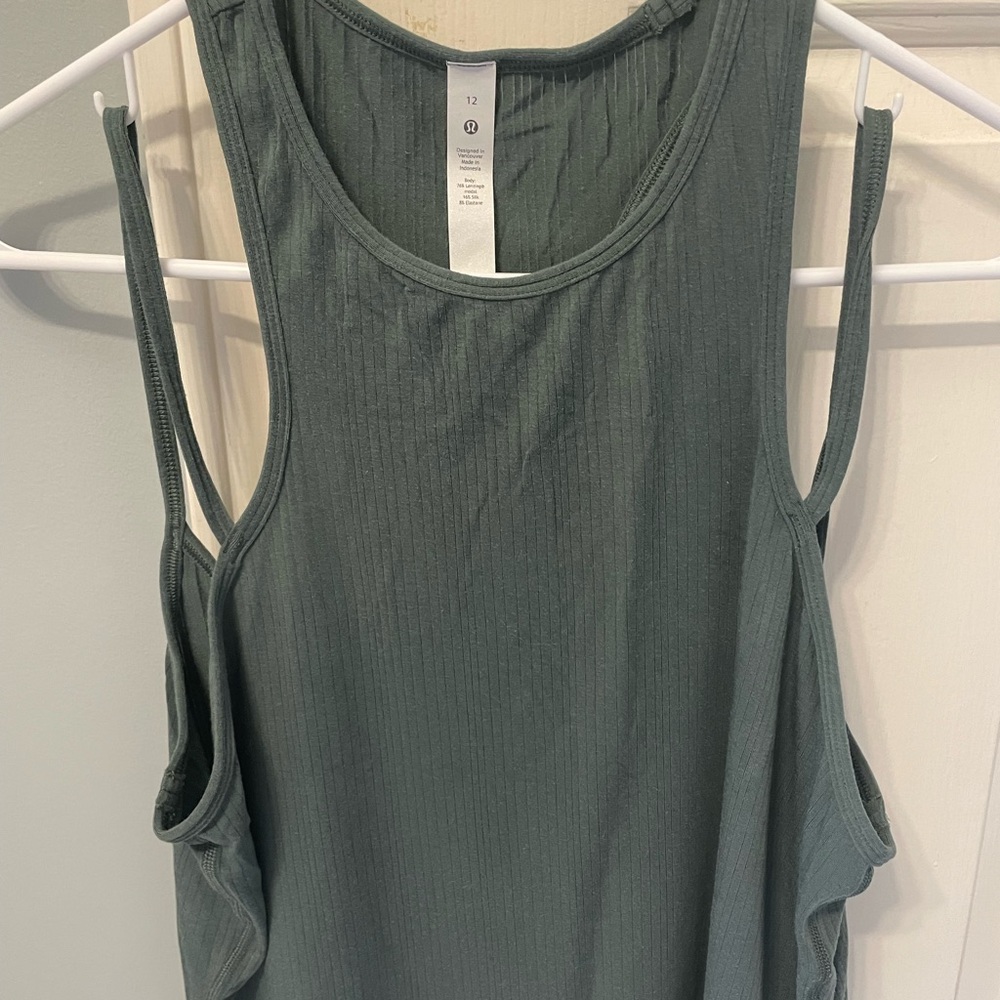 Lululemon Double Strap Ribbed Tank - Picture 3 of 4